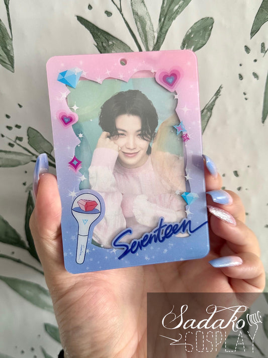SEVENTEEN & Carat Acrylic Photocard Holder