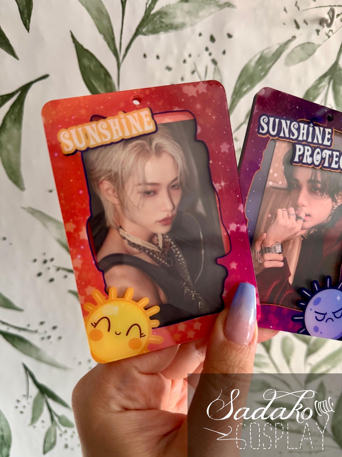 Sunshine & Protector Acrylic Photocard Holder Set