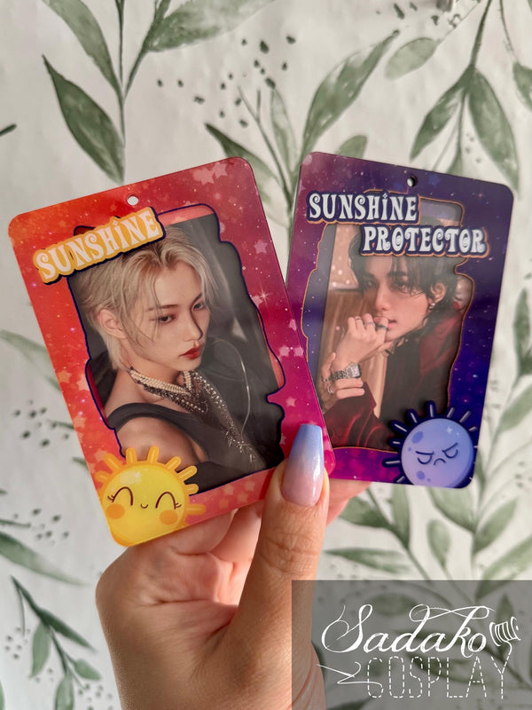 Sunshine & Protector Acrylic Photocard Holder Set