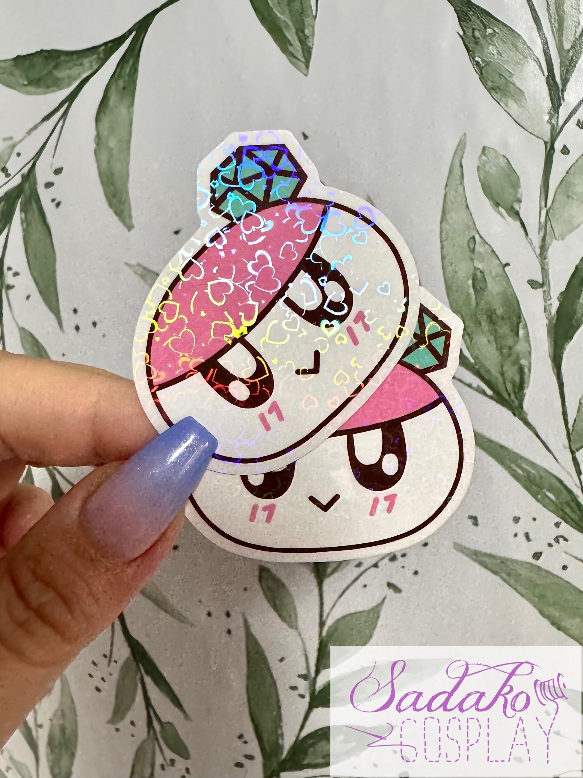 Seventeen Bongbongee transparenter Sticker - wasserfester Holo-Aufkleber