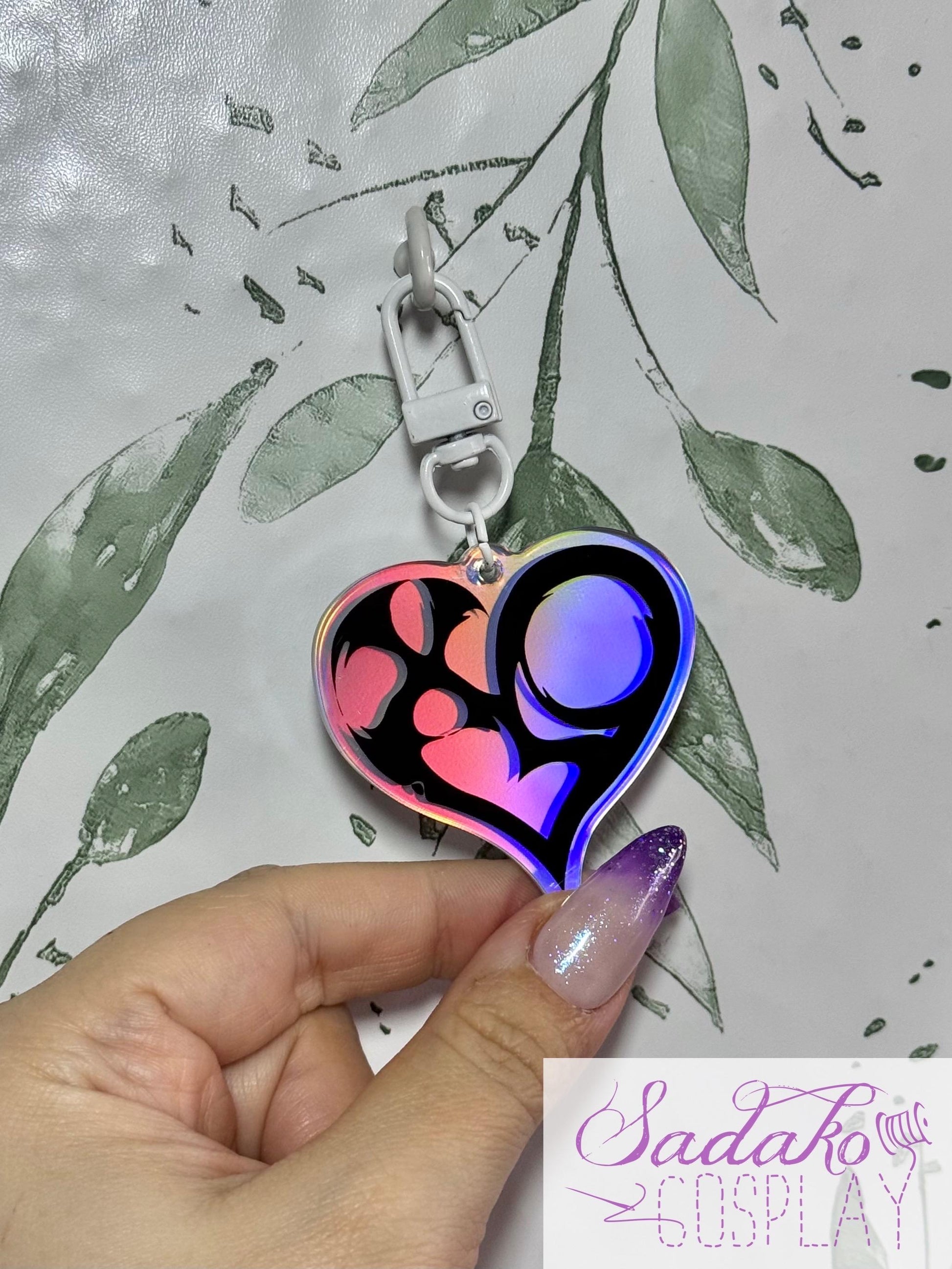 PREORDER XLOV Holo Keychain, acrylic Anhänger für EVOL mit Regenbogen-Effekt