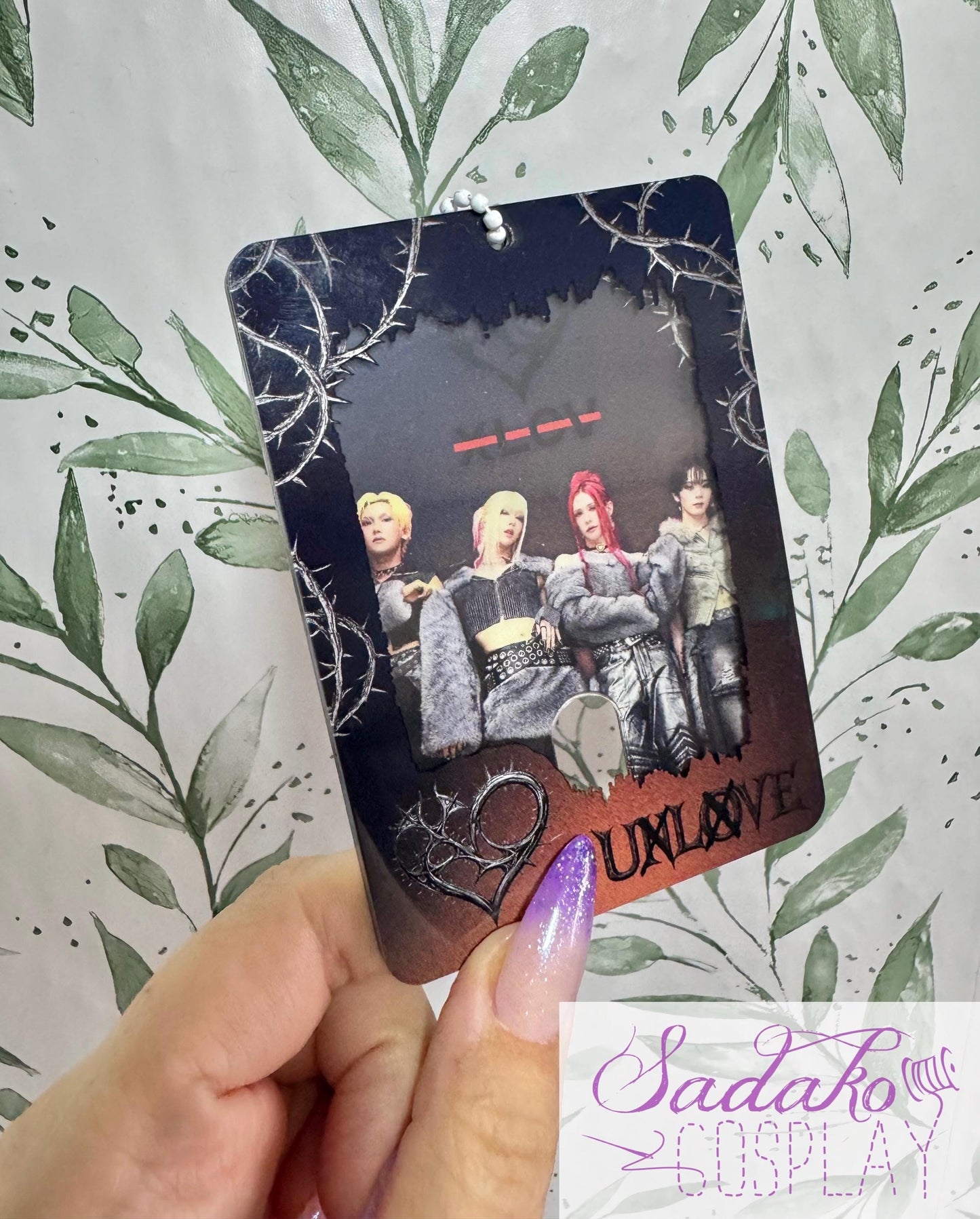 PREORDER XLOV UNLOVE Photocard Holder für Evol, K-Pop Fotokarten Halter Acryl