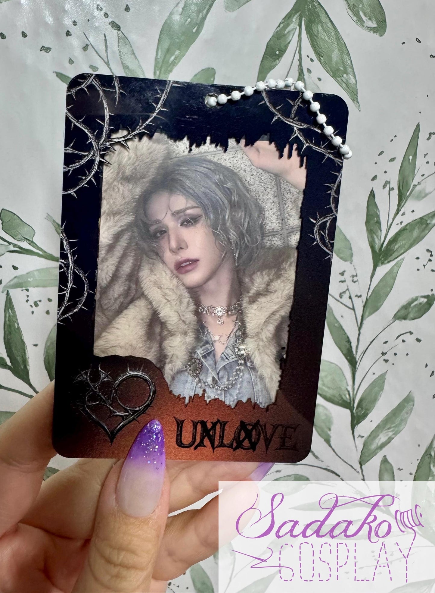 PREORDER XLOV UNLOVE Photocard Holder für Evol, K-Pop Fotokarten Halter Acryl