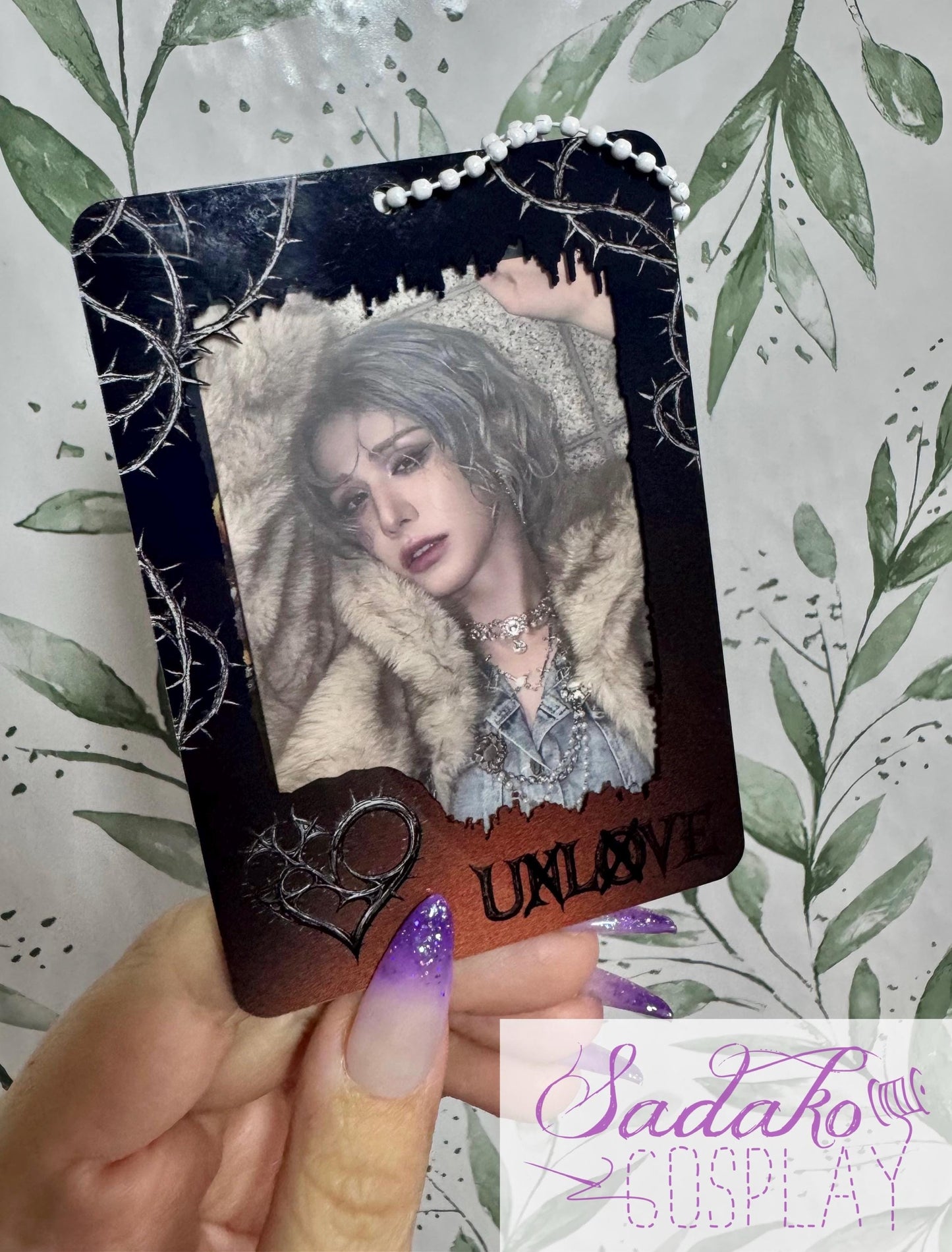 PREORDER XLOV UNLOVE Photocard Holder für Evol, K-Pop Fotokarten Halter Acryl