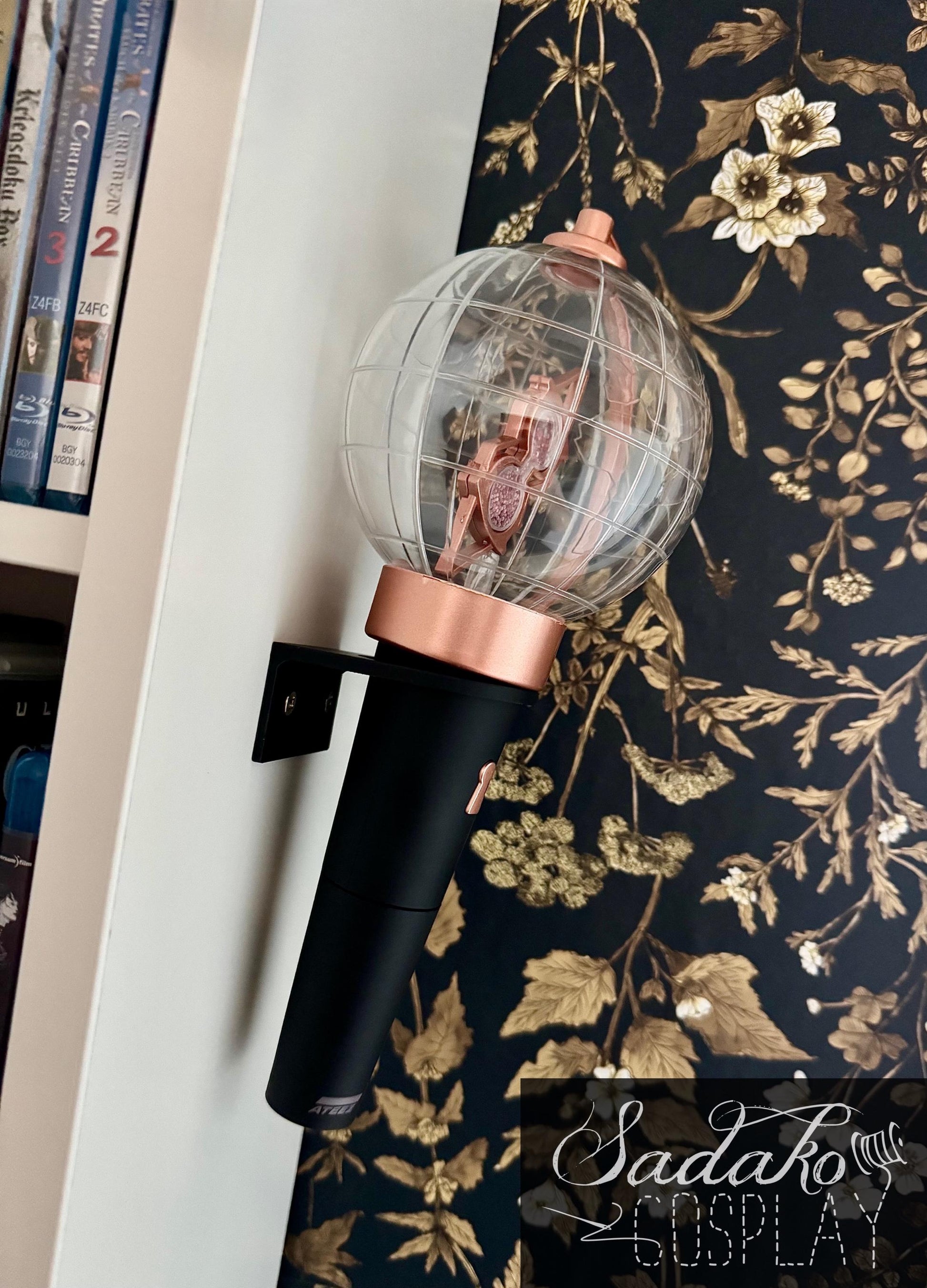 K-Pop Lightstick Wandhalterung - 3D-gedruckter Wand Halter in 3 Größen - zum schrauben oder kleben