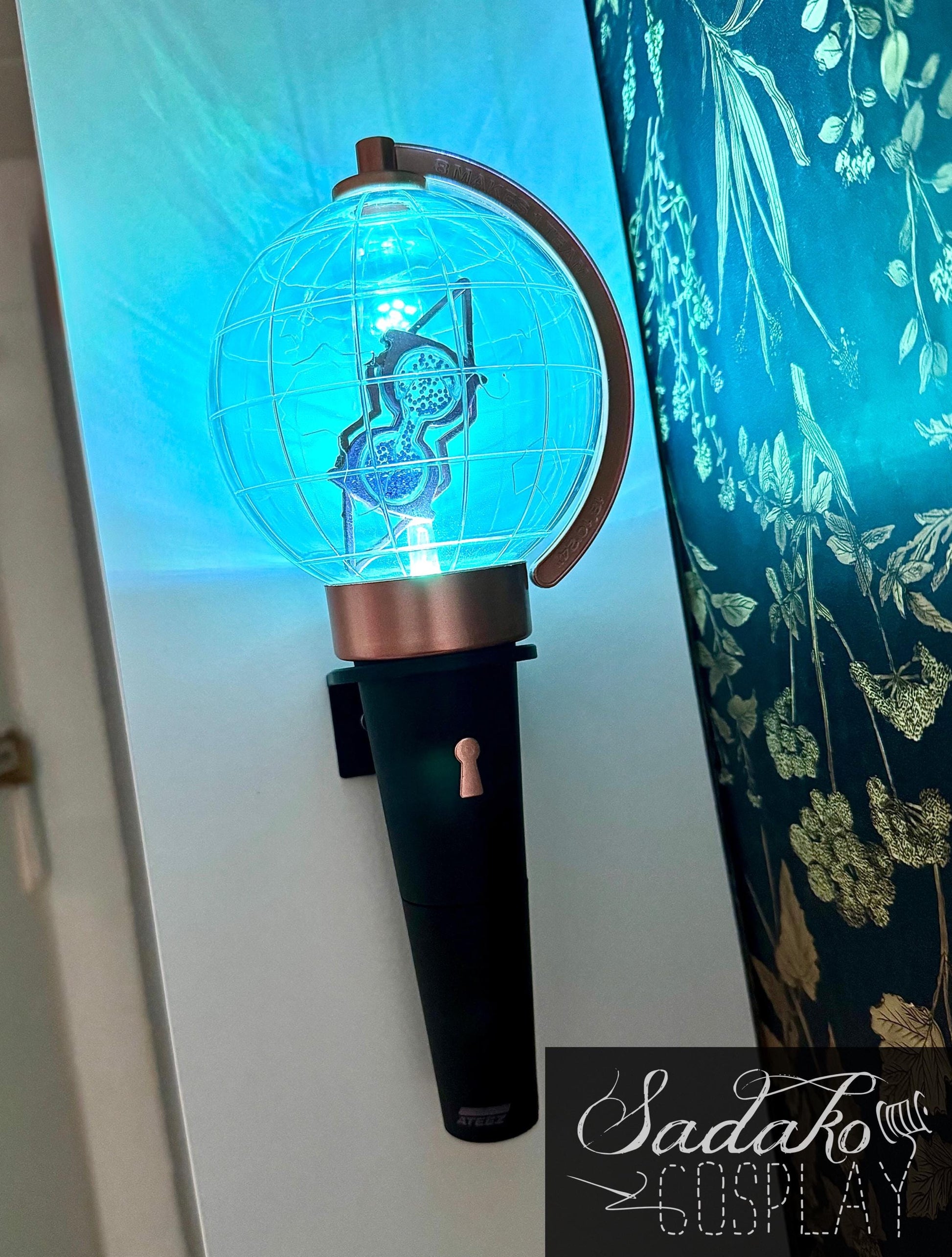 K-Pop Lightstick Wandhalterung - 3D-gedruckter Wand Halter in 3 Größen - zum schrauben oder kleben