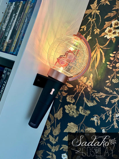 K-Pop Lightstick Wandhalterung - 3D-gedruckter Wand Halter in 3 Größen - zum schrauben oder kleben