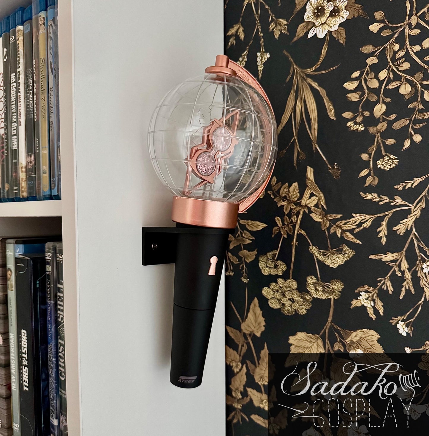 K-Pop Lightstick Wandhalterung - 3D-gedruckter Wand Halter in 3 Größen - zum schrauben oder kleben