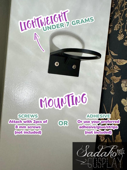 K-Pop Lightstick Wandhalterung - 3D-gedruckter Wand Halter in 3 Größen - zum schrauben oder kleben