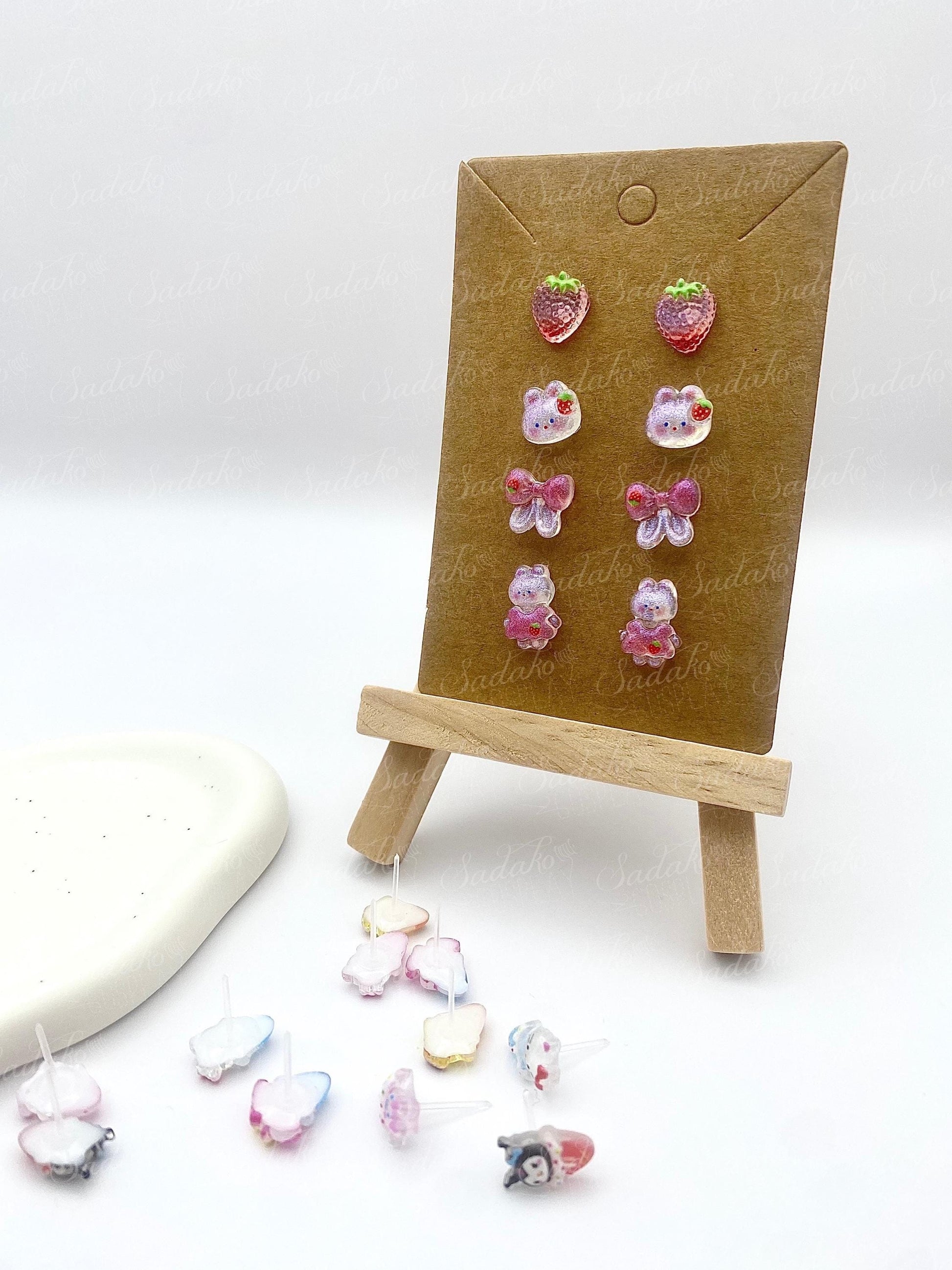 Mix & Match Hasen Mini Ohrstecker