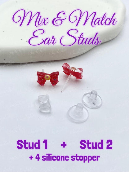 Mix & Match Hasen Mini Ohrstecker