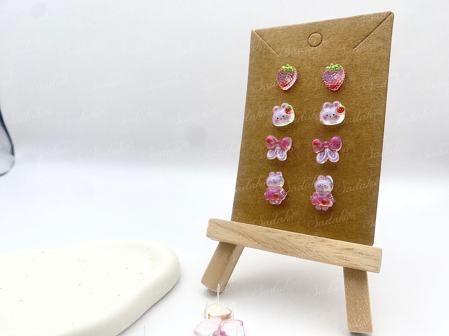 Mix & Match Hasen Mini Ohrstecker