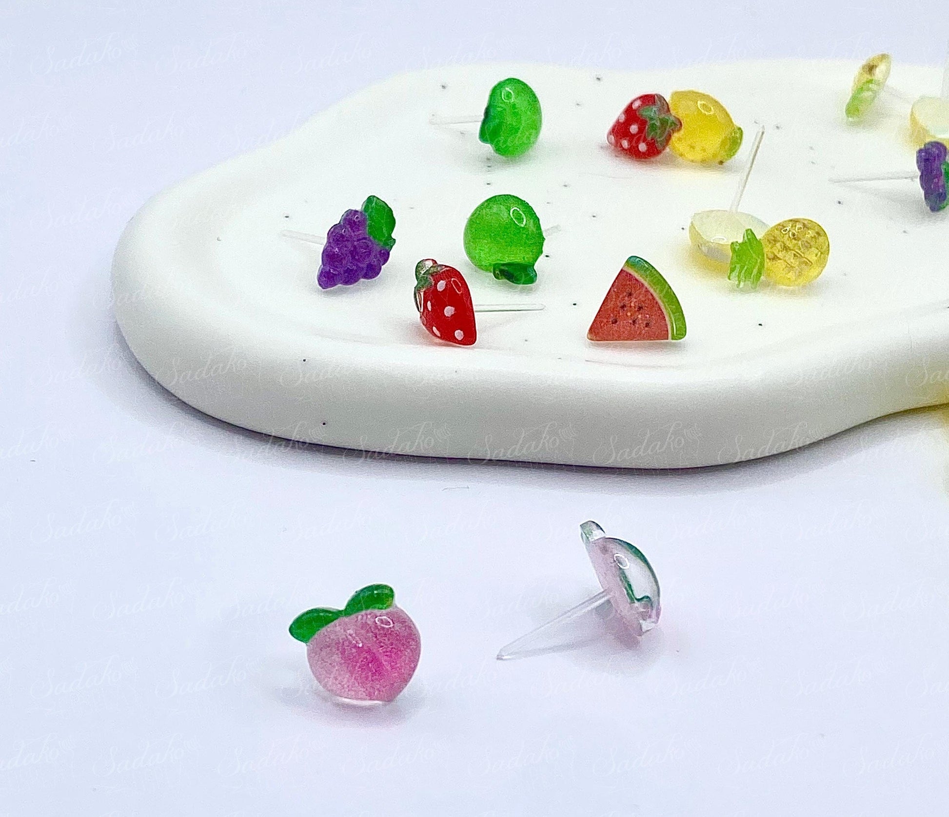 Mix & Match Obst Mini Ohrstecker
