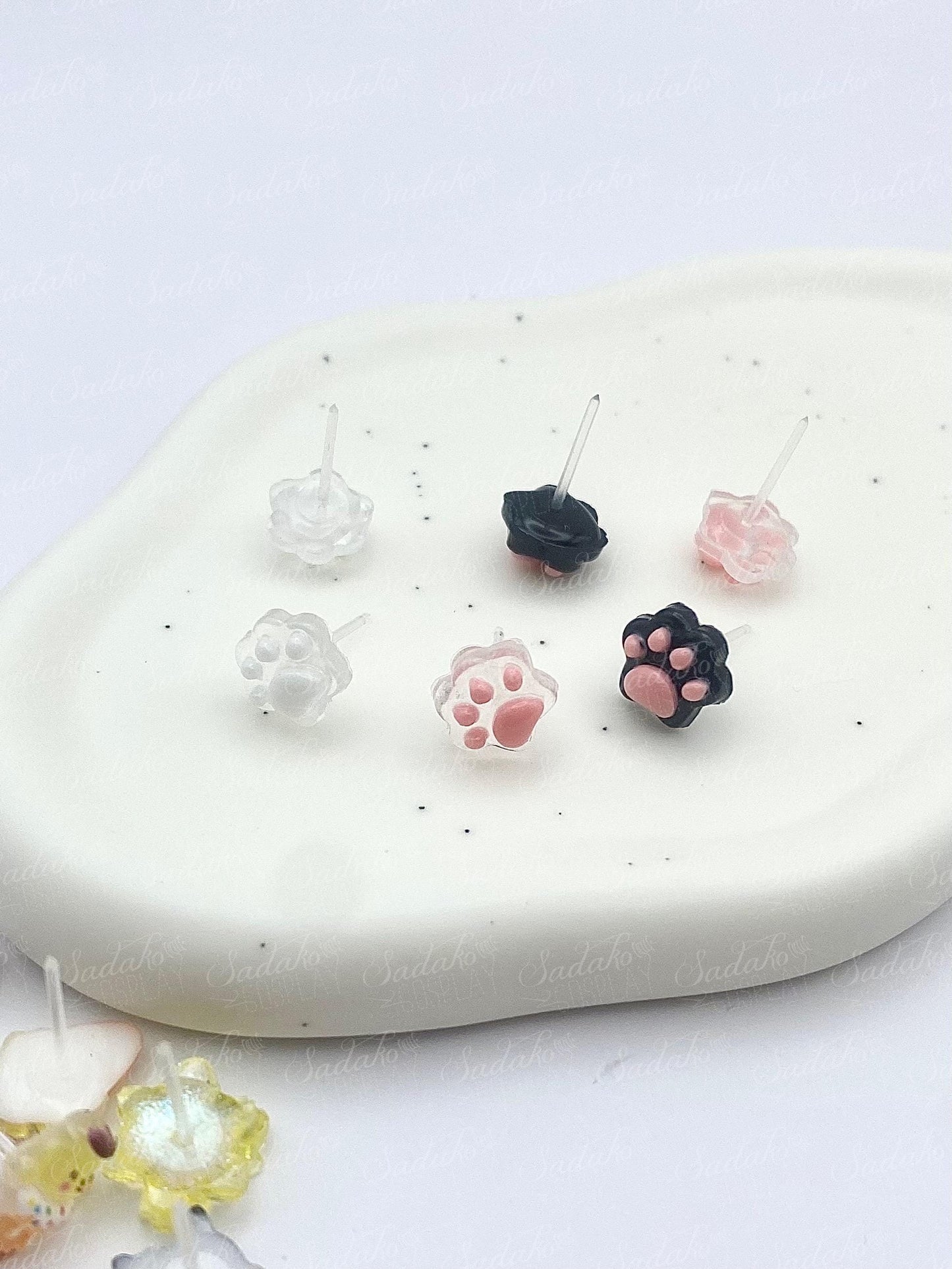 Mix & Match Pfote Mini Ohrstecker