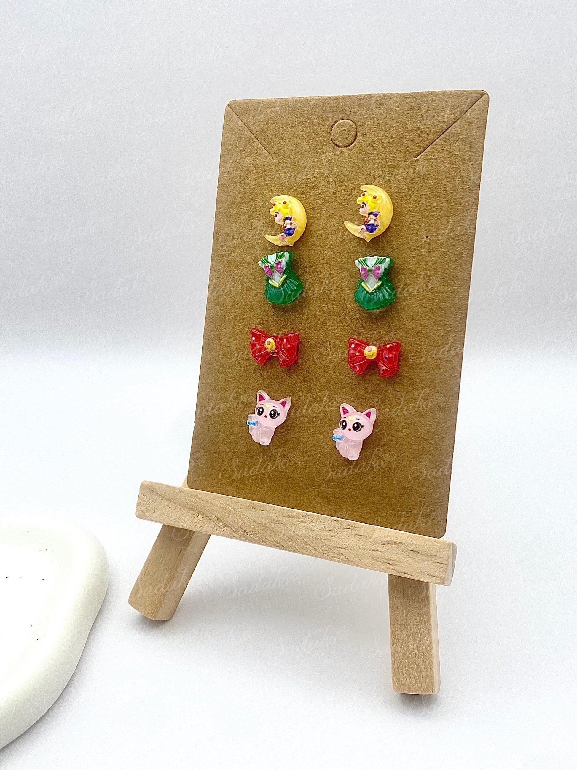 Mix & Match Sailor Moon Mini Ohrstecker