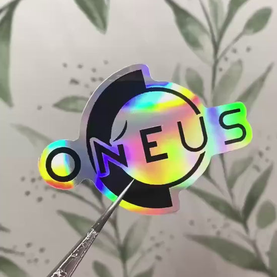 Oneus Holo laser Sticker, K-Pop wasserfester Vinyl Aufkleber