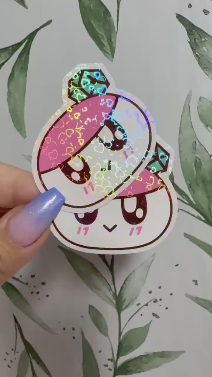 Seventeen Bongbongee transparenter Sticker - wasserfester Holo-Aufkleber