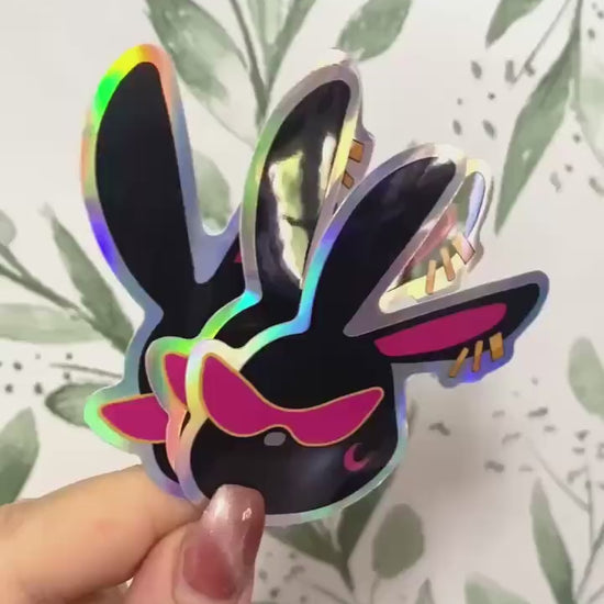 ATEEZ Mito inspirierte Holo-Sticker, K-Pop Atiny, wasserfest Hologramm Regenbogen