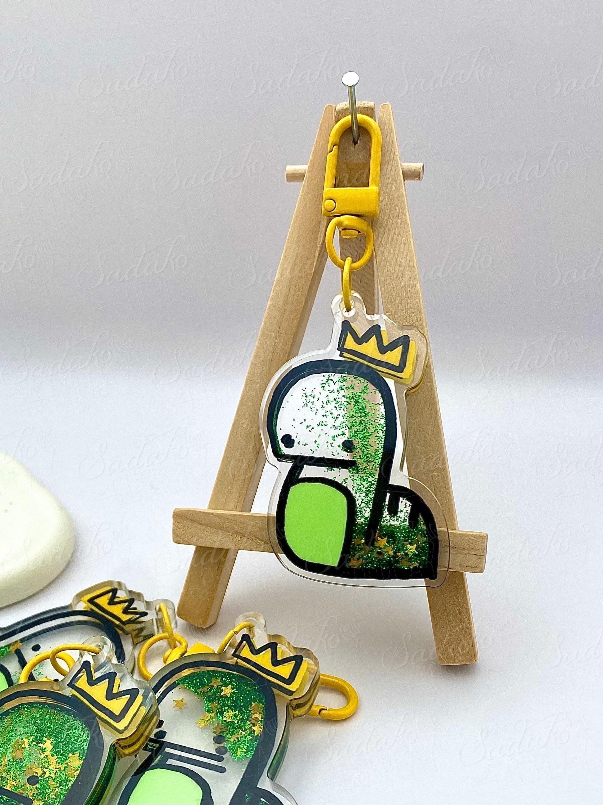 Stray Kids Bangchan Chandora liquid glitter Shaker Keychain