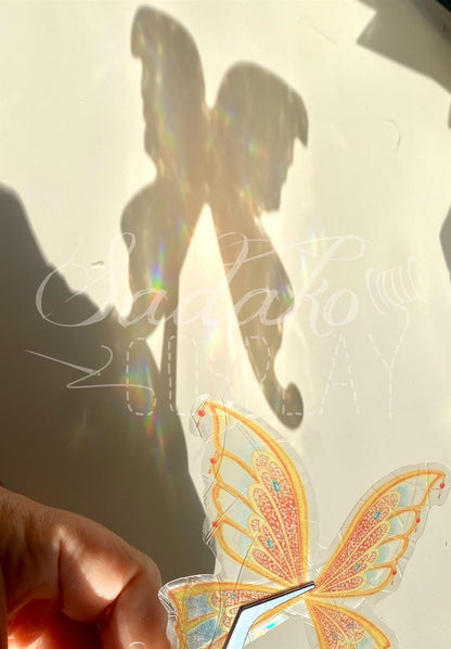 Winx Club Suncatcher, Lichtfänger, Fensteraufkleber - Enchantix Flügel