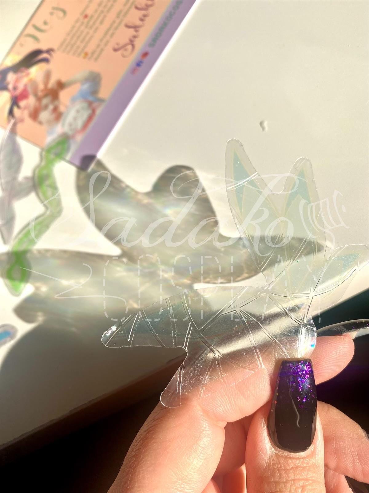 Winx Club Suncatcher, Lichtfänger, Fensteraufkleber - Magic Winx / Charmix Flügel